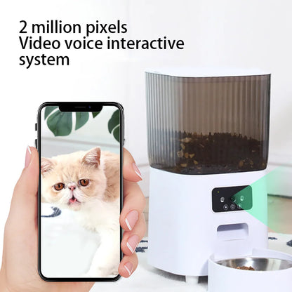 PetMeal™ – Distributeur Automatique Connecté pour Chiens & Chats (5L)