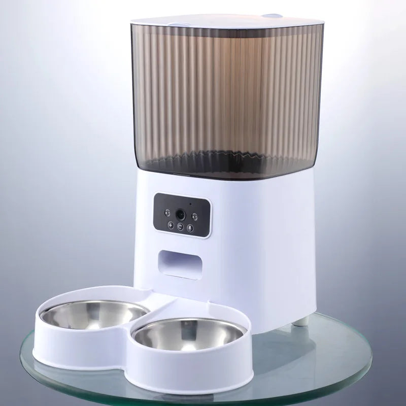 PetMeal™ – Distributeur Automatique Connecté pour Chiens & Chats (5L)