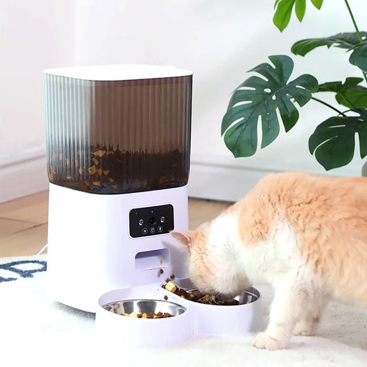 PetMeal™ – Distributeur Automatique Connecté pour Chiens & Chats (5L)