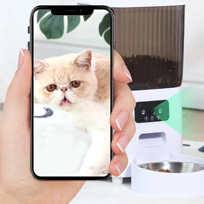 PetMeal™ – Distributeur Automatique Connecté pour Chiens & Chats (5L)