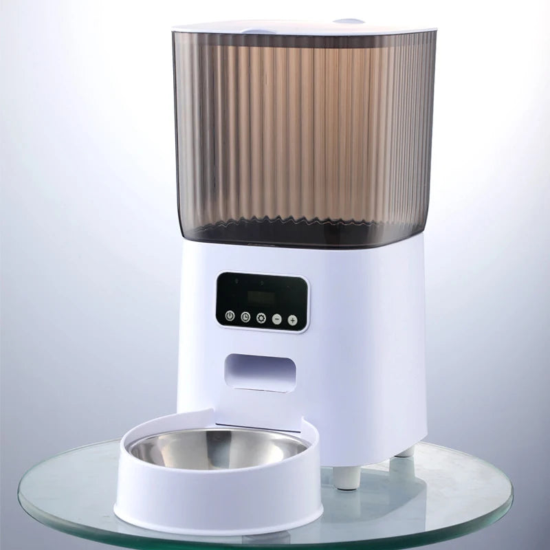 PetMeal™ – Distributeur Automatique Connecté pour Chiens & Chats (5L)